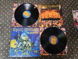 New ListingIron Maiden Live After Death 2 LP Vinyl 1985 W/Booklet