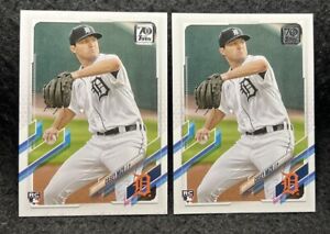 2021 Topps Series One - RC - Casey Mize #321 Detroit Tigers + Extra