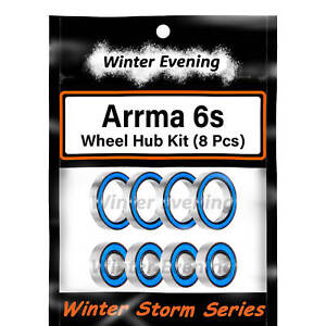 Arrma 6s Series Hubs - Typhon Kraton Outcast Fireteam Notorious Senton Bearings