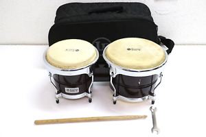 Latin Percussion LPP601-DWC Performer Series Bongos w/Carrying Case