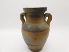 Rustic Hand Thrown Pottery Earthenware Vase River Junction Pottery Works