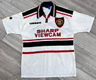 Manchester United 1997/1999 Away Football Shirt Soccer Jersey Size Youth 164 cm