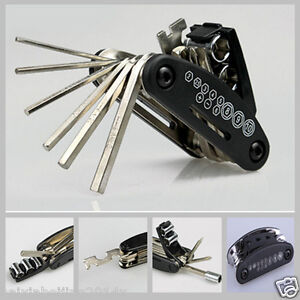 Motorcycle Repair Tool bike Accessories 15-in-1 Allen Key Hex Wrench Screwdriver (For: Indian Roadmaster)