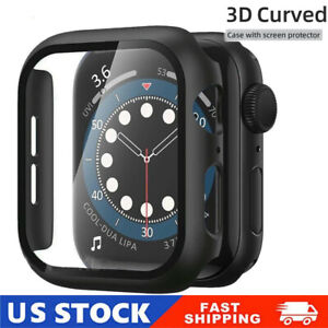 For Apple Watch Screen Protector Case Series 3/4/5/6/7/SE Full Protective Cover