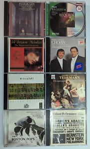 Lot of 8 Classical Artists CD's Various Titles #1