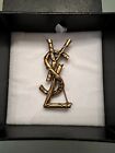 New Beautiful Authentic Yves Saint Laurent  Brooch Made In France