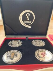 Super rare! 2022 FIFA World Cup Qatar Tournament Official Commemorative Coin