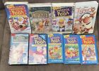Winnie the Pooh VHS Tape Lot Of 7 Eeyore Valentines Christmas Tigger Halloween