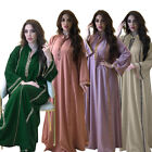 Eid Ramadan Abaya Muslim Women Maxi Dress Kaftan Dress Dubai Islamic Arab Robes
