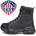 Mens Safety Shoes Steel Toe Cap Work Boots Non-slip Indestructible Sneakers Size
