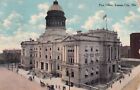 New ListingPost Office Kansas City Missouri MO 1910 Postcard C58