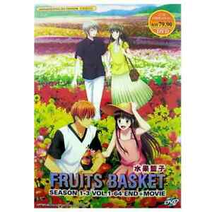 Fruits Basket Season 1-3 Complete Collection DVD [English Dub]