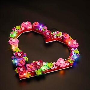 BrickBling LED Light Kit for LEGO Heart Ornament Valentine's Day 40638 DIY Decor