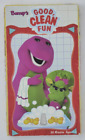 Barney Good Clean Fun (VHS, 1998) Lyrick Studios