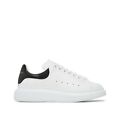 Alexander McQueen Men's Oversized Leather Sneakers Lily white Size US9-12