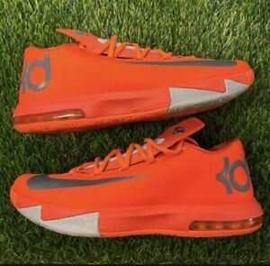 Nike KD 6 VI NYC 66 Orange 2013 Durant Size 10 Sneakers Shoes 599424-800