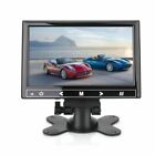 Ultra Thin 7'' TFT LCD Color VCR DVD Car Rear View Headrest Monitor HD 1024x600