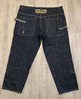 Vintage Paco sports jeans size 48 Y2k dark blue