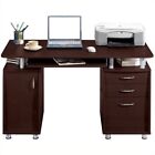 PC Computer Desk Laptop Table Study Writing Workstation Home Office w/ 3 Drawer