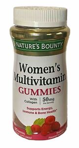 NATURE'S BOUNTY Women's Multivitamin Gummies w/collagen 90 count~NEW/SEALED