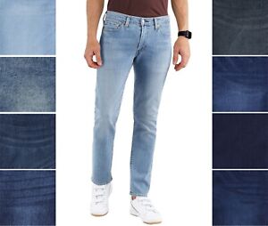 Levi's Men's 511 Blue Jeans Slim Fit Low Rise Stretch Denim Tapered Pants