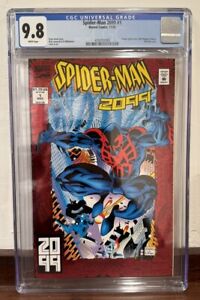 New ListingSpider-Man 2099 CGC 9.8 Marvel Comics 1992 Red Foil Cover