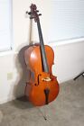rare K. Shimora #350 Cello 4/4 with Hard Soft Case Good Condition