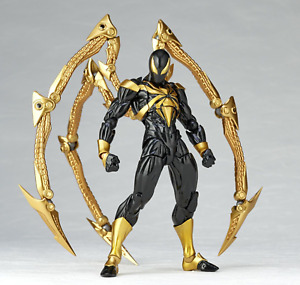 Pre Order Revoltech Amazing Yamaguchi Iron Spider Black ver. limited g42