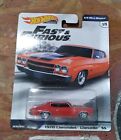 Hot Wheels Fast & Furious 1/4 Mile Muscle '70 Chevelle SS Red