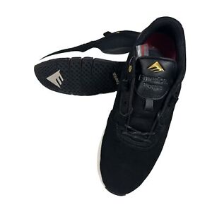 Emerica Westgate Runner Black/White/Gold Men’s Skate Shoes