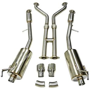Stainless Catback Exhaust Fits 02-08 Nissan 350Z 3.5L By OBX-RS