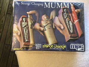 MPC THE STRANGE CHANGING CHANGE MUMMY MODEL KIT 80%  SEALED IN CELLO UNOPENED