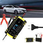 Car Automatic Smart Battery Charger Maintainer Pulse Repair LCD Display EU Plug (For: Mercedes-Benz)