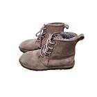 UGG Harkley Charcoal Suede High Top Neumel Mens Hiking Boots Size 12 US