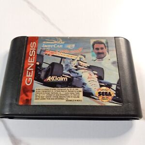 New ListingNewman Haas IndyCar cartridge (Sega Genesis, 1994) TESTED AND WORKING