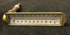 Moeller Thermowell Thermometer 903AWBK 30-240°F brass well