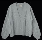 Taylor Swift TTPD Gray Cardigan Size M/L - STILL IN BAG, NOT OPENED!