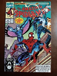 Amazing Spider-Man #353 Marvel Comic Punisher & Darkhawk Appearance NM+