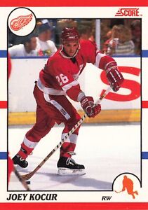 Joey Kocur 1990-91 Score American #201 Detroit Red Wings Hockey