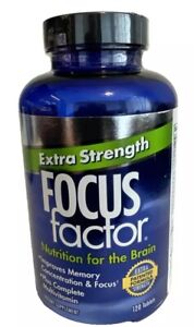Focus Factor - ****Extra Strength Brain Food -  Feed Your Brain**** 120ct  04/24