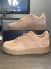 NIKE X SUPREME AIR FORCE 1 LOW WHEAT MENS SIZE 11.5 REPUTABLE SELLER