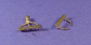 O SCALE STEAM LOCO CAB WINDOW ARM RESTS WISEMAN BACK SHOP BRASS PARTS BS-364
