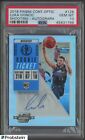 2018-19 Contenders Optic Rookie Ticket #128 Luka Doncic Shooting RC AUTO PSA 10