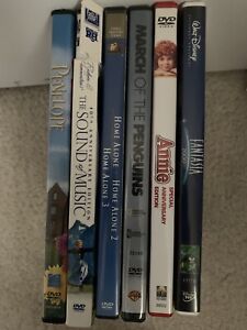 DVD movies lot Of 6 Kids Classics