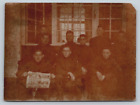 WW1 US Army 3rd Army Soldiers  Holding Newspaper  Original Photo