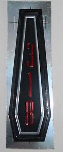 NEW 1966 Plymouth B-Body 318 Hood Ornament Decal