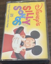 Disney's Silly Songs Audio Cassette 20 Simply Super Singable Songs 1988 TESTED**