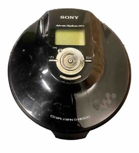 Sony ATRAC Walkman - Portable CD Player - Black (D-NE500/BK)
