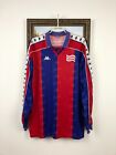 Barcelona Home football shirt 1992 Soccer Long Sleeve Jersey Size XL