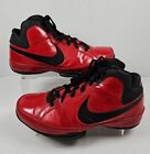Nike Zoom High Tops Red Basketball Shoes Sz.9...